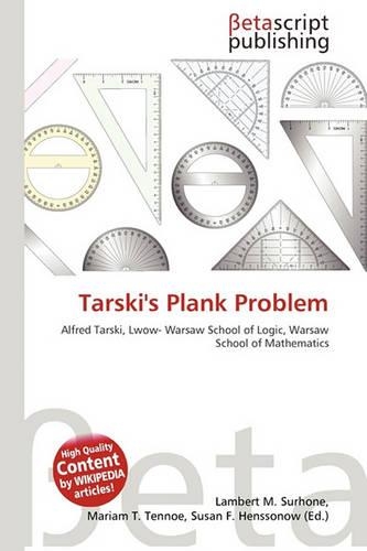 Tarski's Plank Problem
