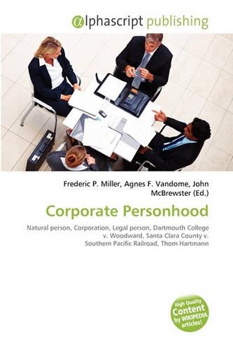 Corporate Personhood
