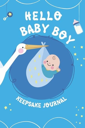 Hello Baby Boy Keepsake Journal