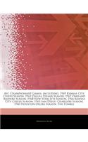 Articles on Afc Championship Games, Including