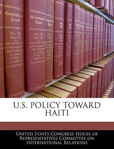 U.S. Policy Toward Haiti