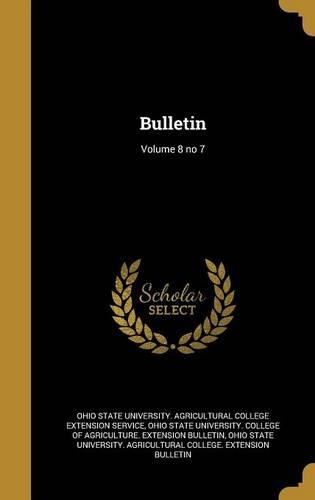 Bulletin; Volume 8 No 7