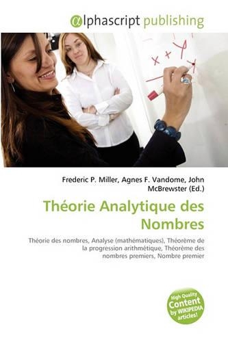 Theorie Analytique Des Nombres