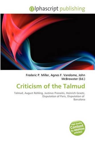 Criticism of the Talmud