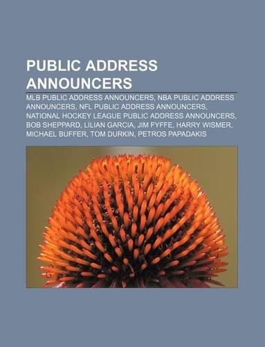 Public Address Announcers