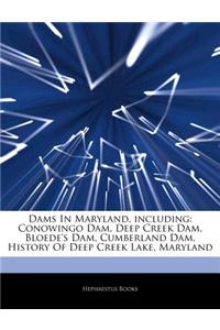 Articles on Dams in Maryland, Including