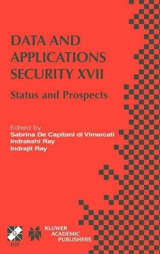 Data and Applications Security XVII