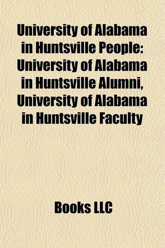 University of Alabama in Huntsville People