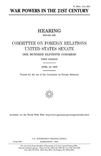 War Powers in the 21st Century