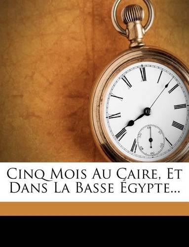 Cinq Mois Au Caire, Et Dans La Basse Égypte...