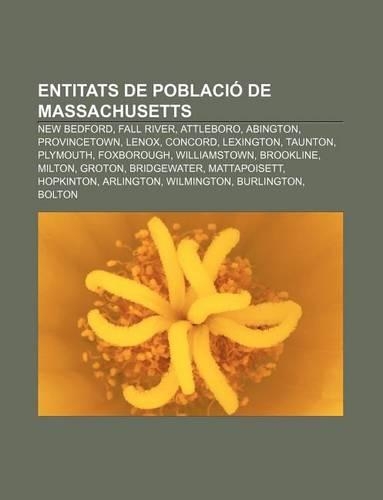 Entitats de Poblacio de Massachusetts