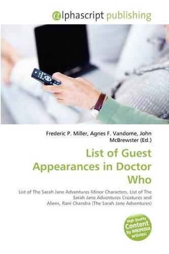 List of Guest Appearances in Doctor Who