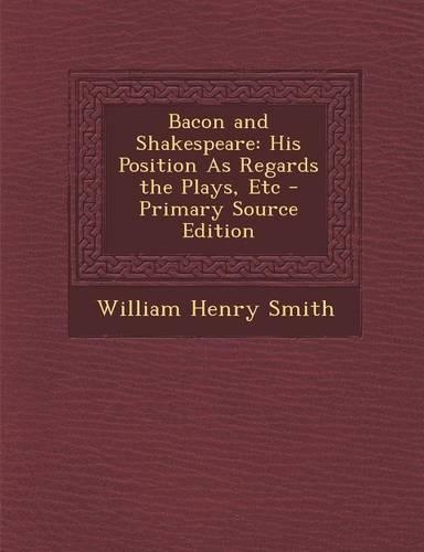 Bacon and Shakespeare