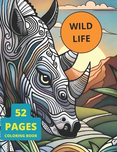 Wild life Coloring Book