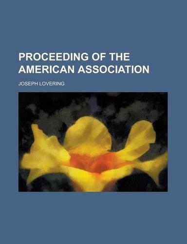 Proceeding of the American Association