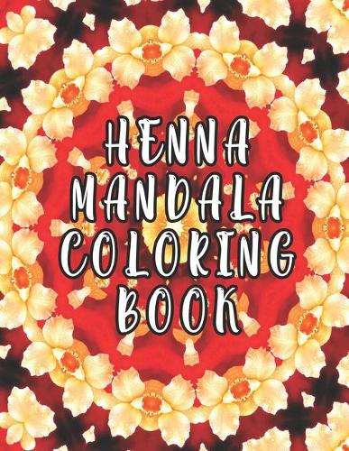 Henna Mandala Coloring Book