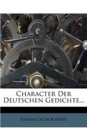 Character Der Deutschen Gedichte