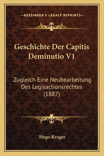 Geschichte Der Capitis Deminutio V1