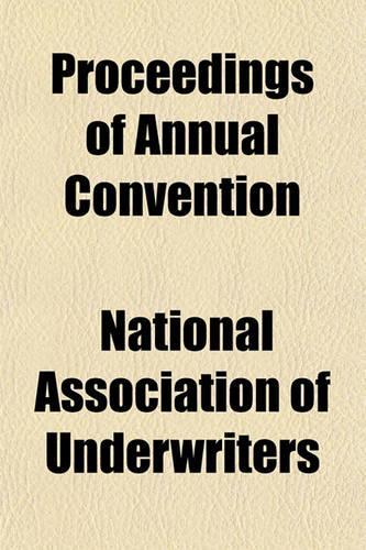 Proceedings of Annual Convention