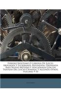 Febrero Nov Simo O Libreria de Jueces, Abogados y Escribanos