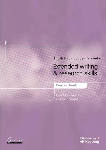 English for Academic Study: Extended Writing and Research Skills