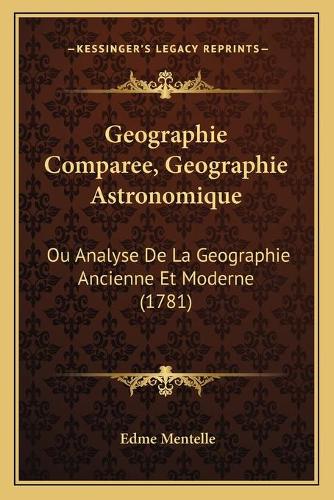 Geographie Comparee, Geographie Astronomique