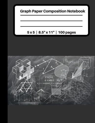 Graph Paper Composition Notebook 5 x 5 - 8.5