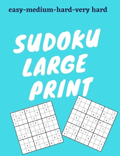 Large Print Sudoku