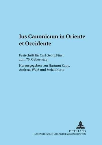 Ius Canonicum in Oriente Et Occidente