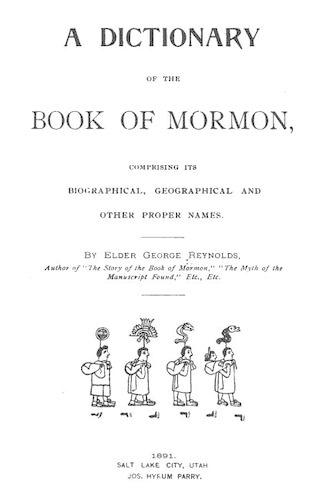 A Dictionary of the Book of Mormon