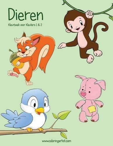 Dieren Kleurboek voor Kleuters 1 & 2