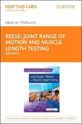 Joint Range of Motion and Muscle Length Testing - Elsevier eBook on Vitalsource (Retail Access Card)