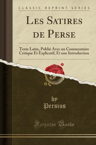 Les Satires de Perse