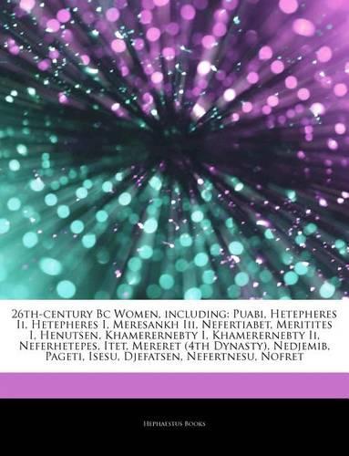 Articles on 26th-Century BC Women, Including