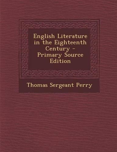 English Literature in the Eighteenth Century