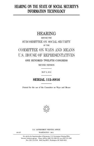 Hearing on the state of Social Security's information technology