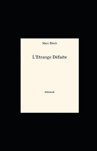L'Étrange Défaite