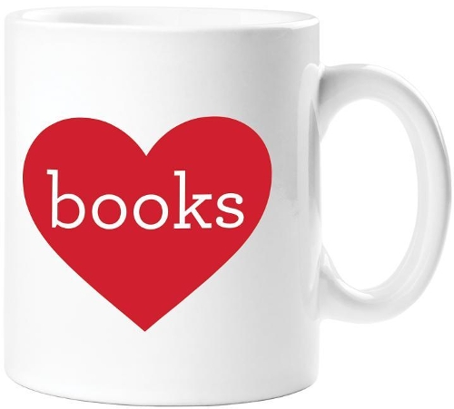 Heart Books MUG FIRM SALE