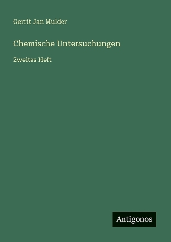 Chemische Untersuchungen