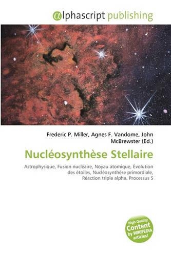 Nuclosynthse Stellaire