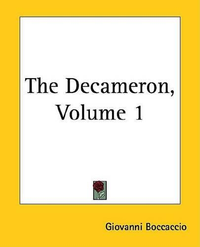 The Decameron, Volume 1