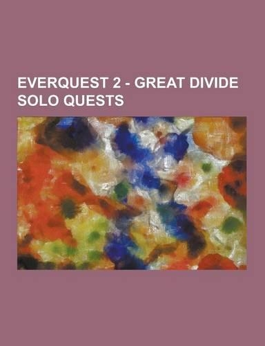Everquest 2 - Great Divide Solo Quests