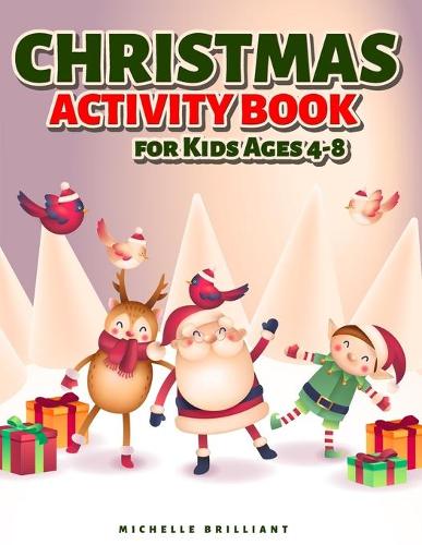 Christmas Activity Book for Kids Ages 4-8