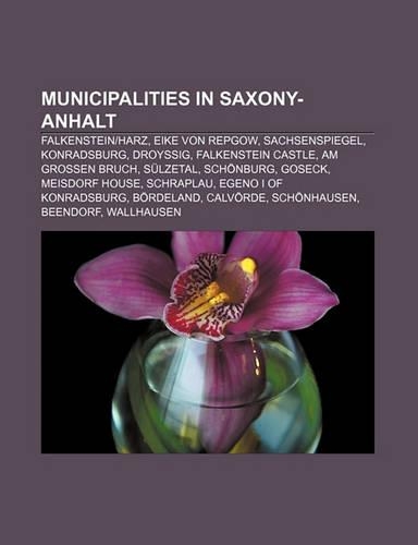 Municipalities in Saxony-Anhalt