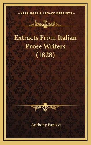 Extracts From Italian Prose Writers (1828)