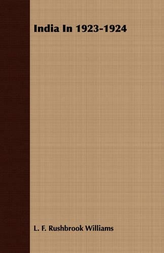 India In 1923-1924