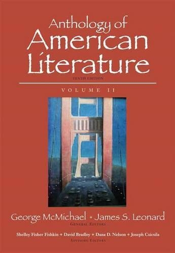 Anthology of American Literature, Volume 2 with Access Code