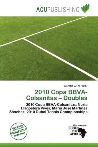 2010 Copa Bbva-Colsanitas - Doubles