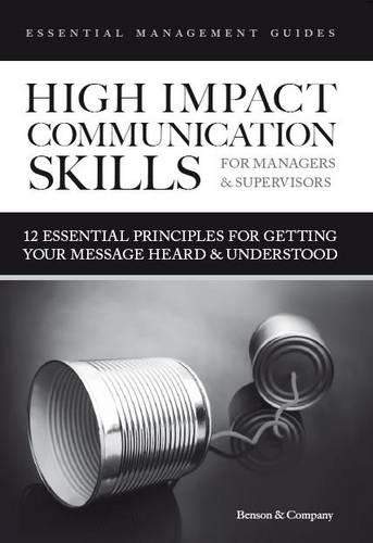 High Impact Communication Skills for Managers & Supervisors