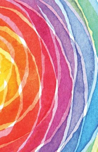 Bullet Journaling Notebook Rainbow Circles